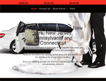 Tablet Screenshot of platinum-limo.com